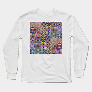 Beautiful Moroccan Tiles Long Sleeve T-Shirt